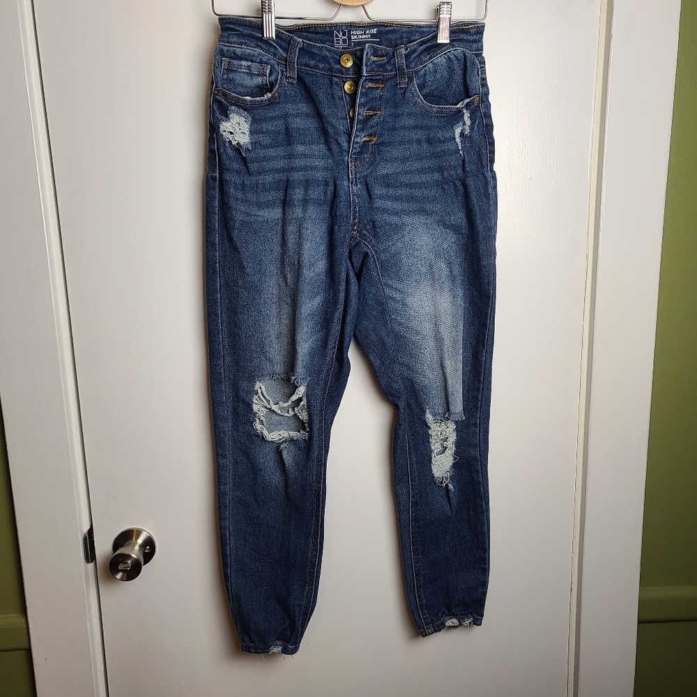High-rise Skinny Jeans *loose fit*